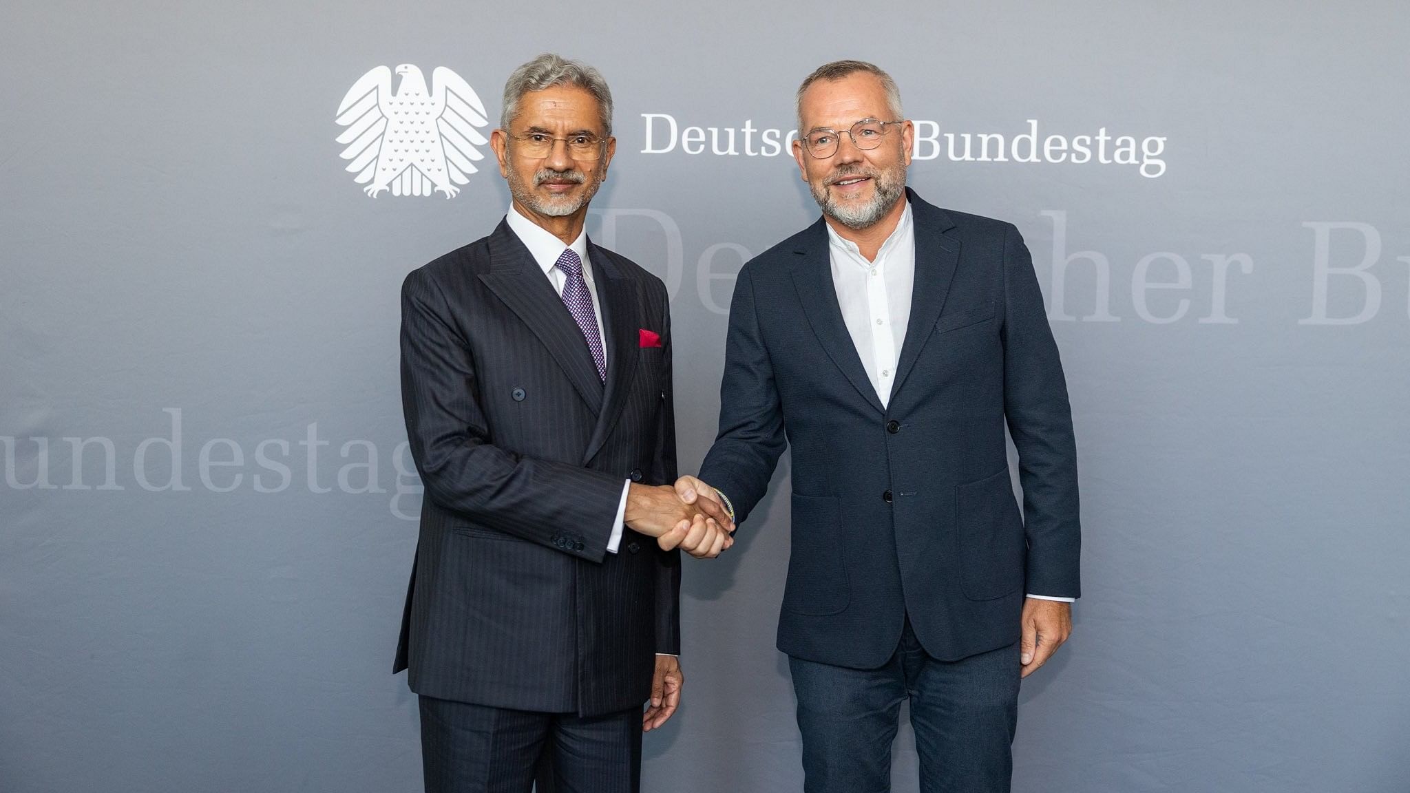 <div class="paragraphs"><p>External Affairs Minister S Jaishankar has met Michael Roth, the chairman of the German Parliament's committee on foreign affairs.</p></div>