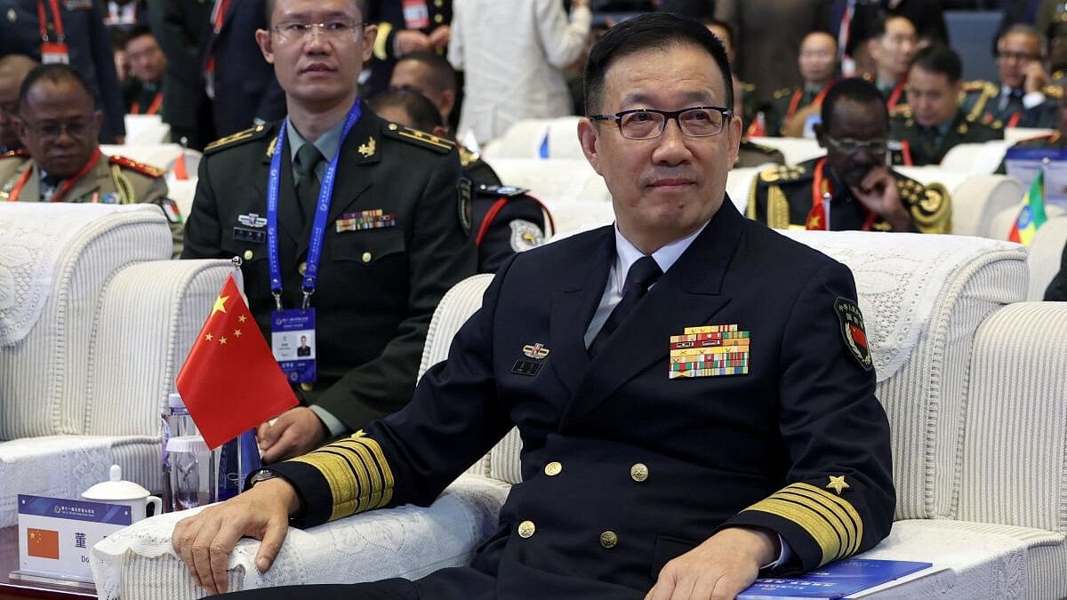 <div class="paragraphs"><p>Chinese Defence Minister Dong Jun attends Beijing Xiangshan Forum in Beijing.</p></div>