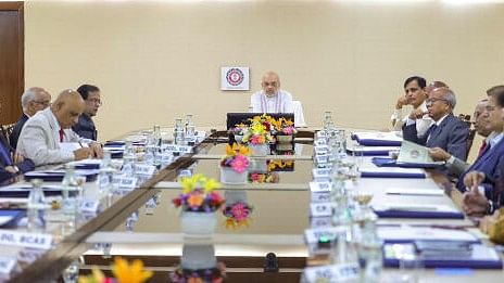 <div class="paragraphs"><p>Union Home Minister Amit Shah at the inauguration of the two-day National Security Strategies/NSS Conference – 2024, in New Delhi, Friday, Sept. 13, 2024</p></div>