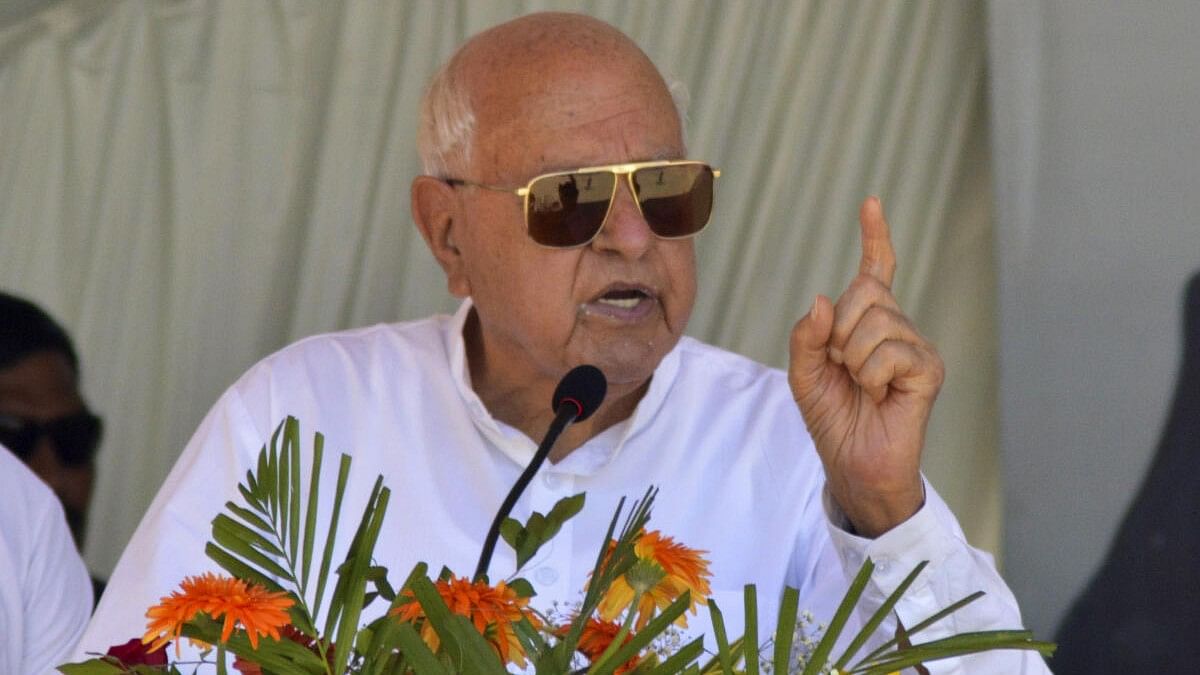 <div class="paragraphs"><p>Jammu and Kashmir National Conference (JKNC) President Farooq Abdullah.</p></div>