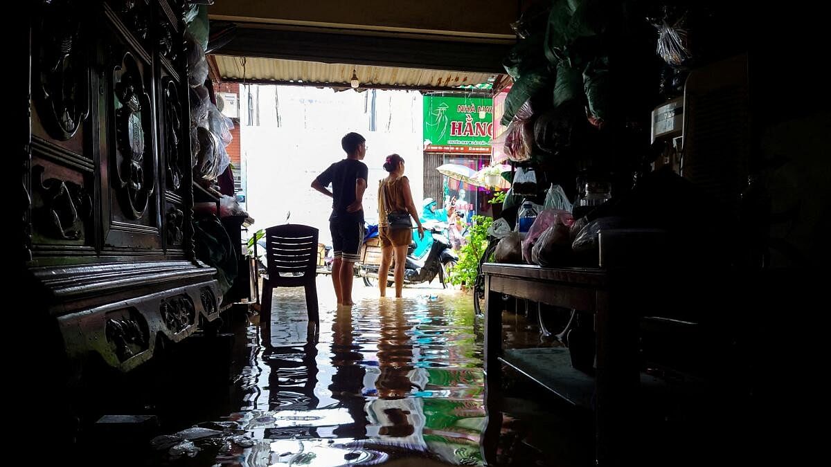 <div class="paragraphs"><p>Floods following the impact of Typhoon Yagi, in Hanoi.</p></div>