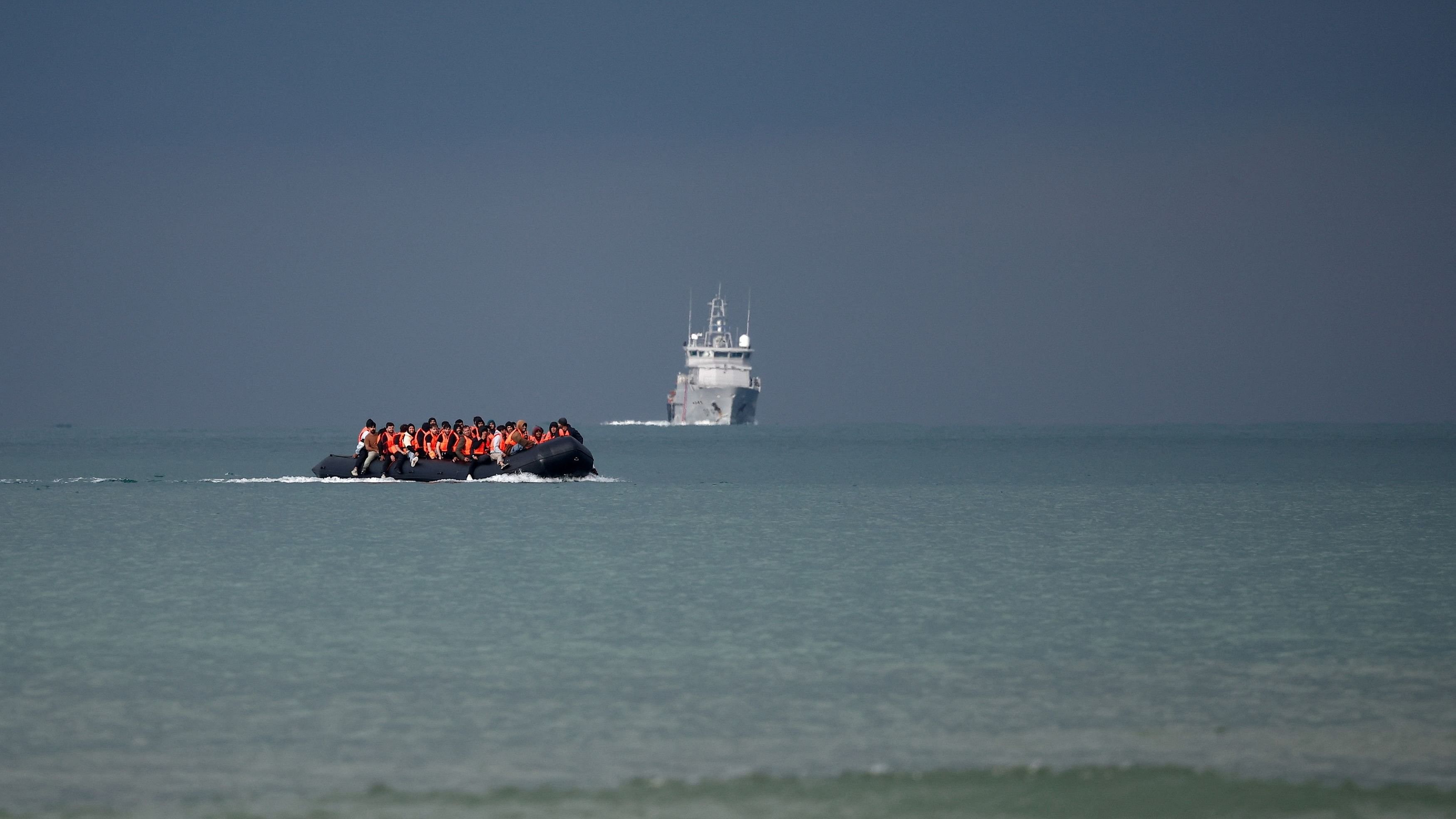 <div class="paragraphs"><p>Eight people have died overnight while trying to cross the Channel from France to England.</p></div>