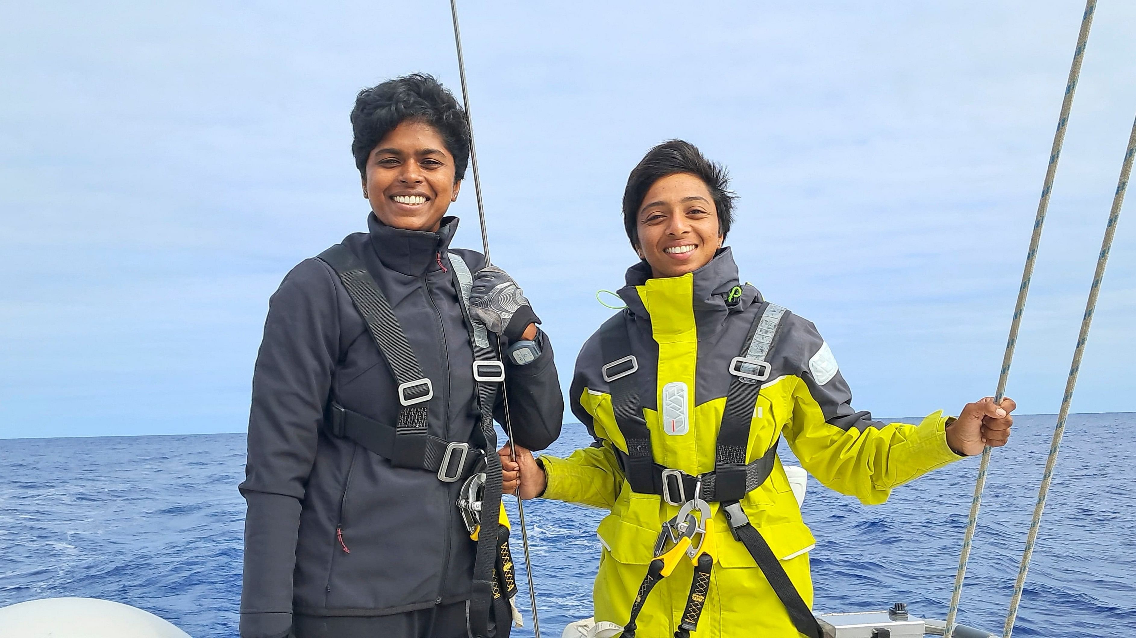 <div class="paragraphs"><p>Indian Navy women officers  Lt Cdr Roopa A and Lt Cdr Dilna K would be embarking on the extraordinary expedition of circumnavigating the globe. </p></div>