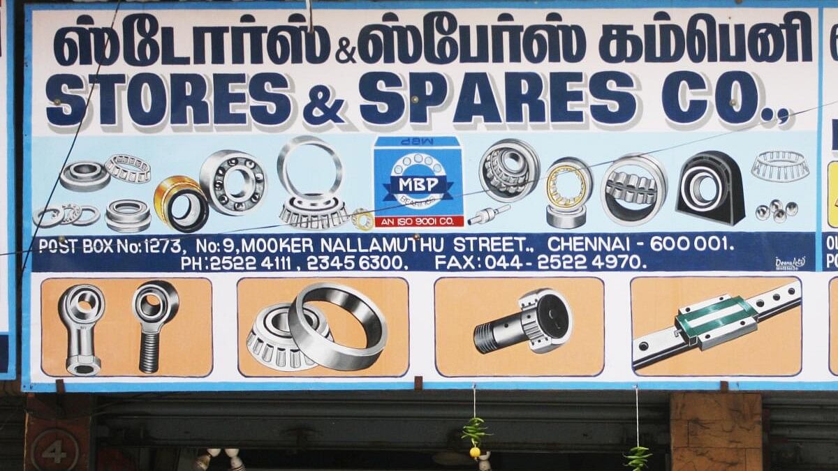 <div class="paragraphs"><p>A hardware shop in Chennai with a multilingual sign </p></div>