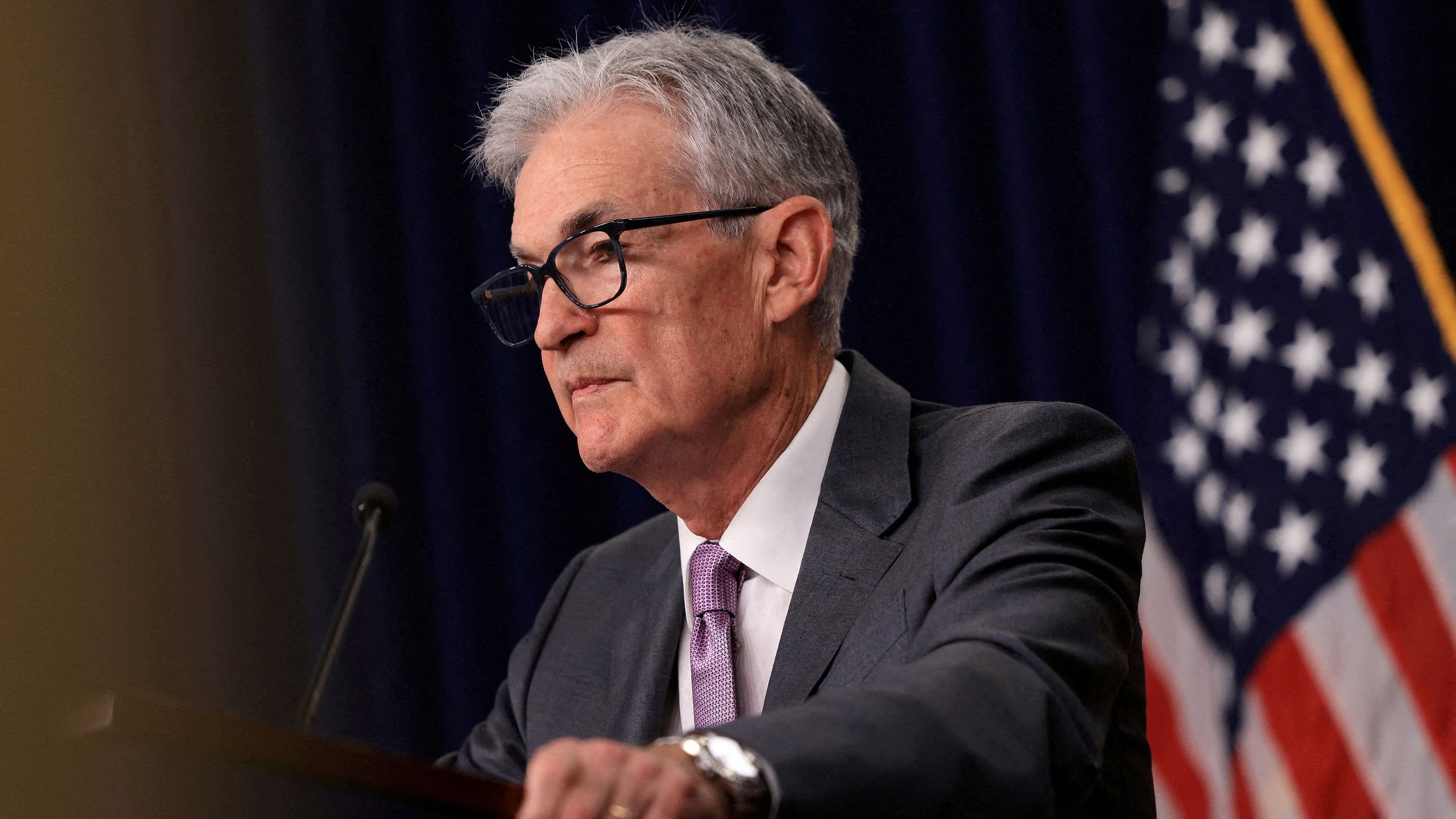 US Fed Reserve Chair Jerome Powell