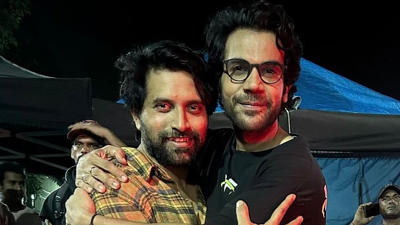 <div class="paragraphs"><p>Choreographer Jani Master with actor Rajkummar Rao</p></div>