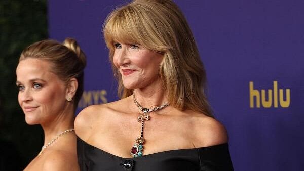 <div class="paragraphs"><p>Actor Laura Dern, who starred in and executive produced the Apple TV+ period television series "Palm Royale", wore statement jewellery at Sunday's ceremony in Los Angeles' Peacock Theater.</p></div>