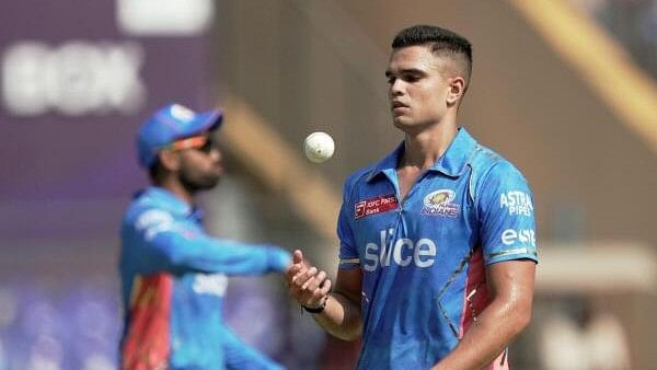 <div class="paragraphs"><p>File photo of Arjun Tendulkar.</p></div>