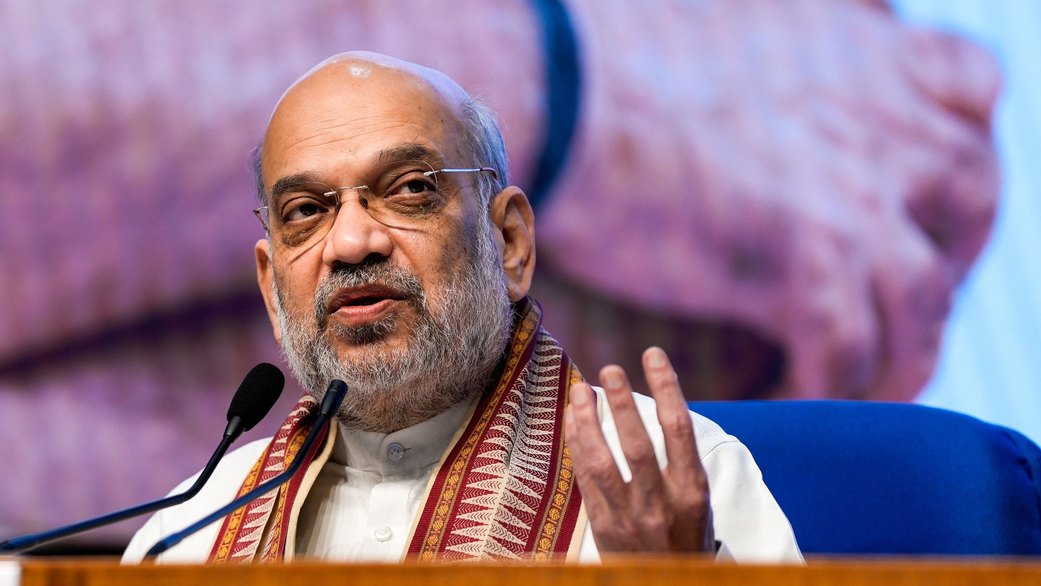 <div class="paragraphs"><p>Union Home Minister and Minister of Cooperation Amit Shah.</p></div>