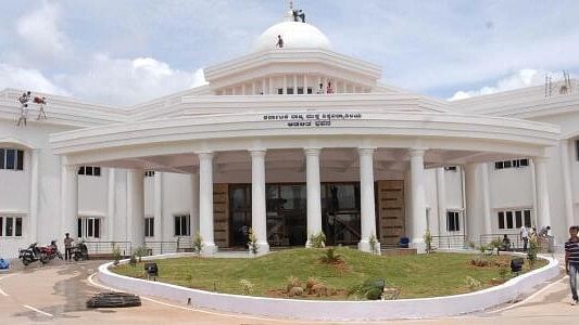 <div class="paragraphs"><p>The administrative block of Karnataka State Open University, in Mysuru. </p></div>