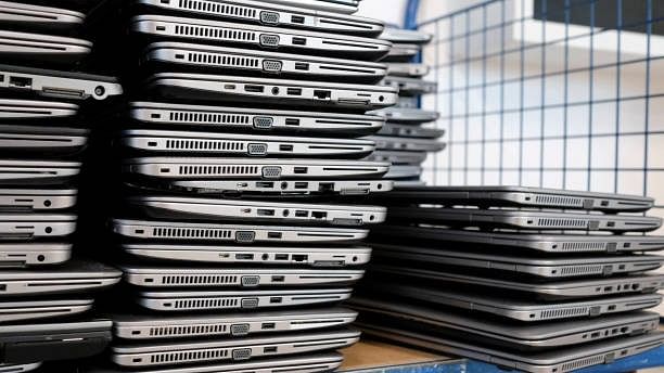 <div class="paragraphs"><p>Image showing a number of&nbsp;piled up laptops. (For representation)</p></div>