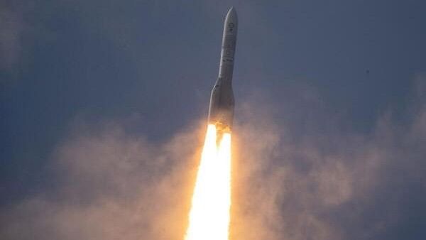 <div class="paragraphs"><p>FILE PHOTO: Europe's Ariane 6 rocket takes off, in Kourou, French Guiana.&nbsp;</p></div>