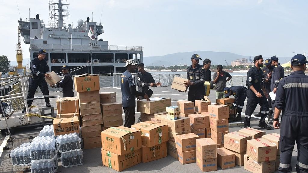 <div class="paragraphs"><p>Supplies reaching the shores of Myanmar.</p></div>