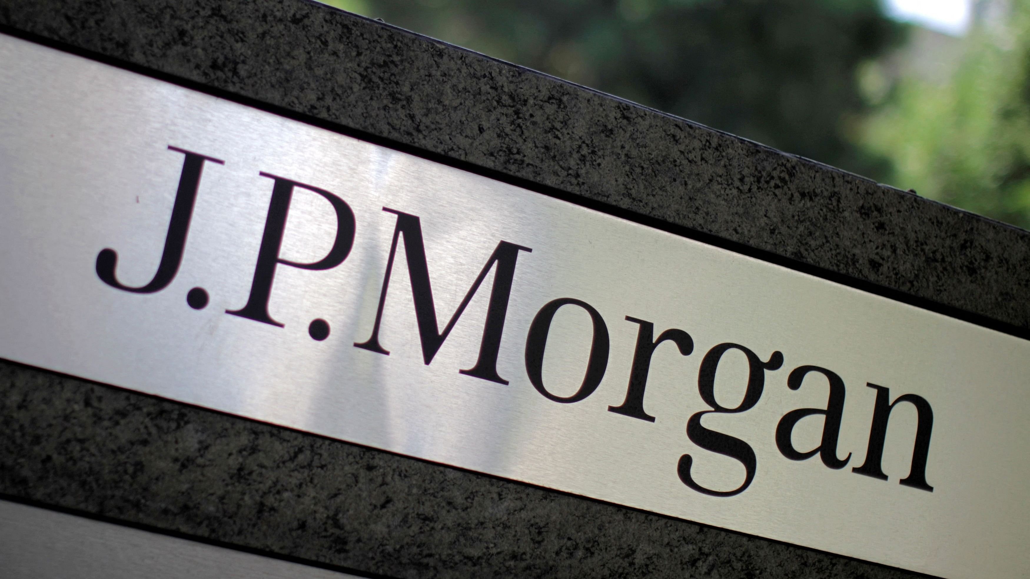 <div class="paragraphs"><p>A sign is seen outside the JPMorgan office in Los Angeles, California.</p></div>