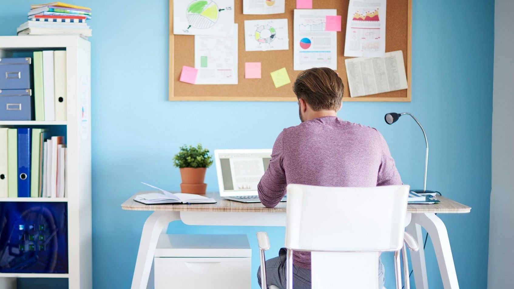 <div class="paragraphs"><p>Representative image showing a person working at home</p></div>