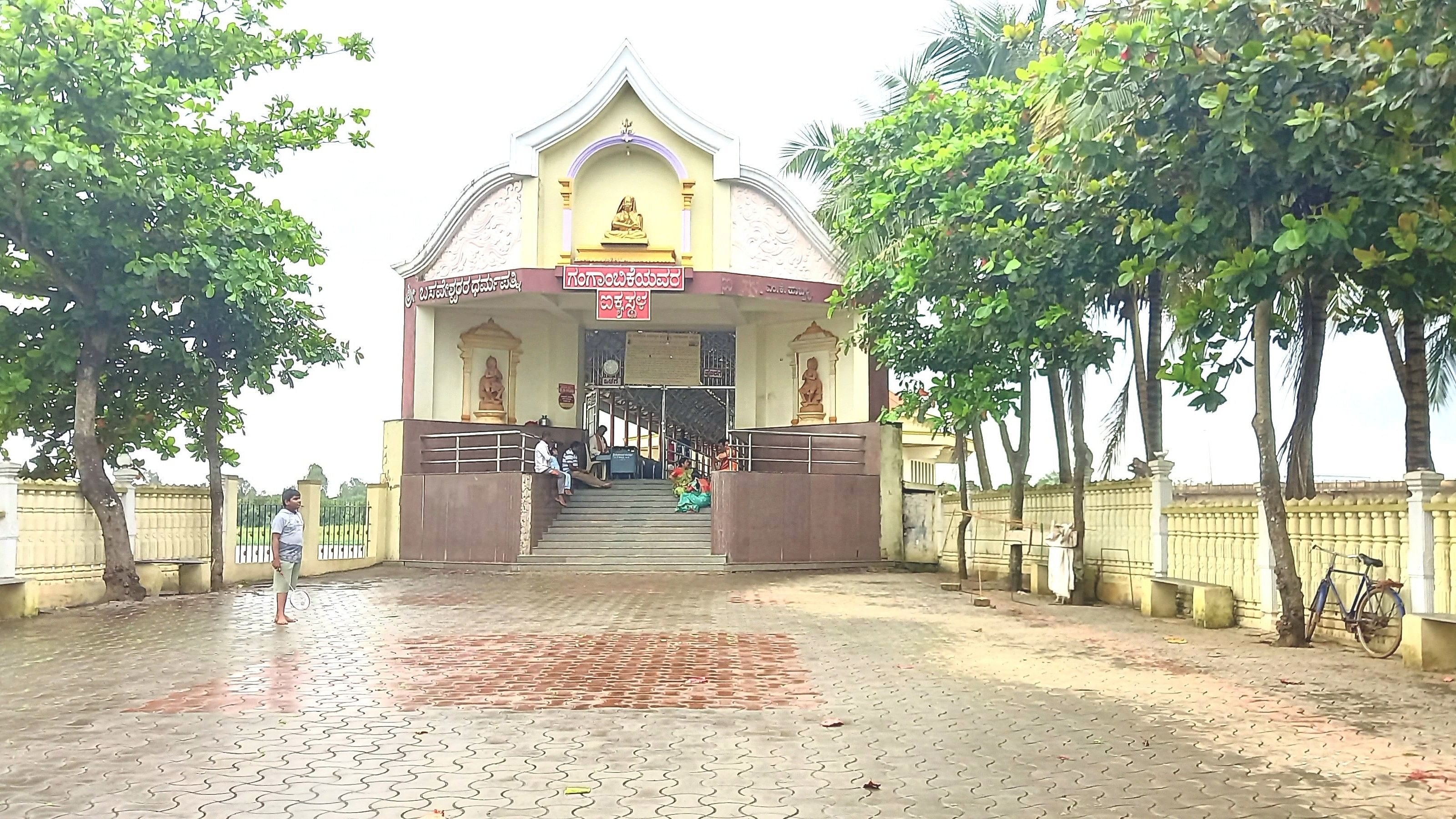 <div class="paragraphs"><p>A view of Gangambike's memorial located in Belagavi district.</p></div>