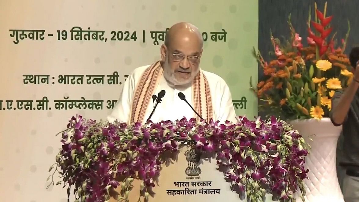 <div class="paragraphs"><p>Union Minister Amit Shah launching&nbsp;White Revolution 2.0.</p></div>