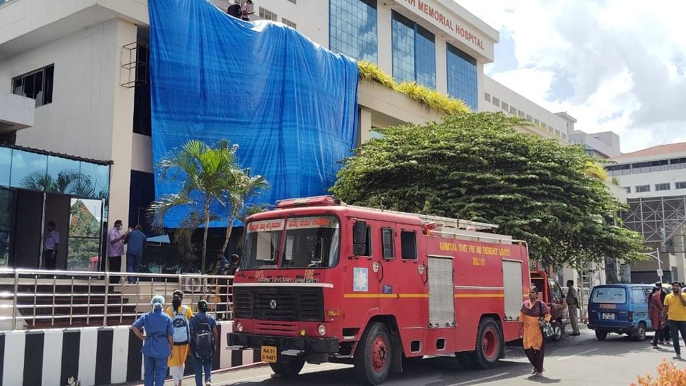 <div class="paragraphs"><p>MS Ramaiah hospital fire.</p></div>