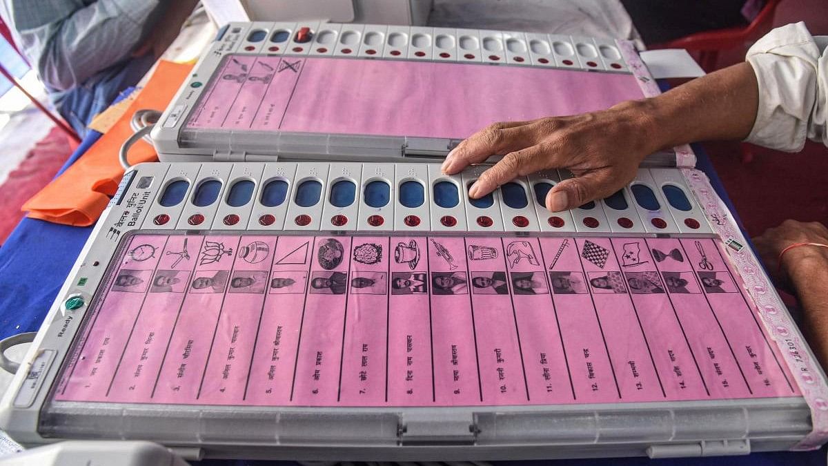 <div class="paragraphs"><p>Representative image of EVM's with VVPAT.&nbsp;</p></div>