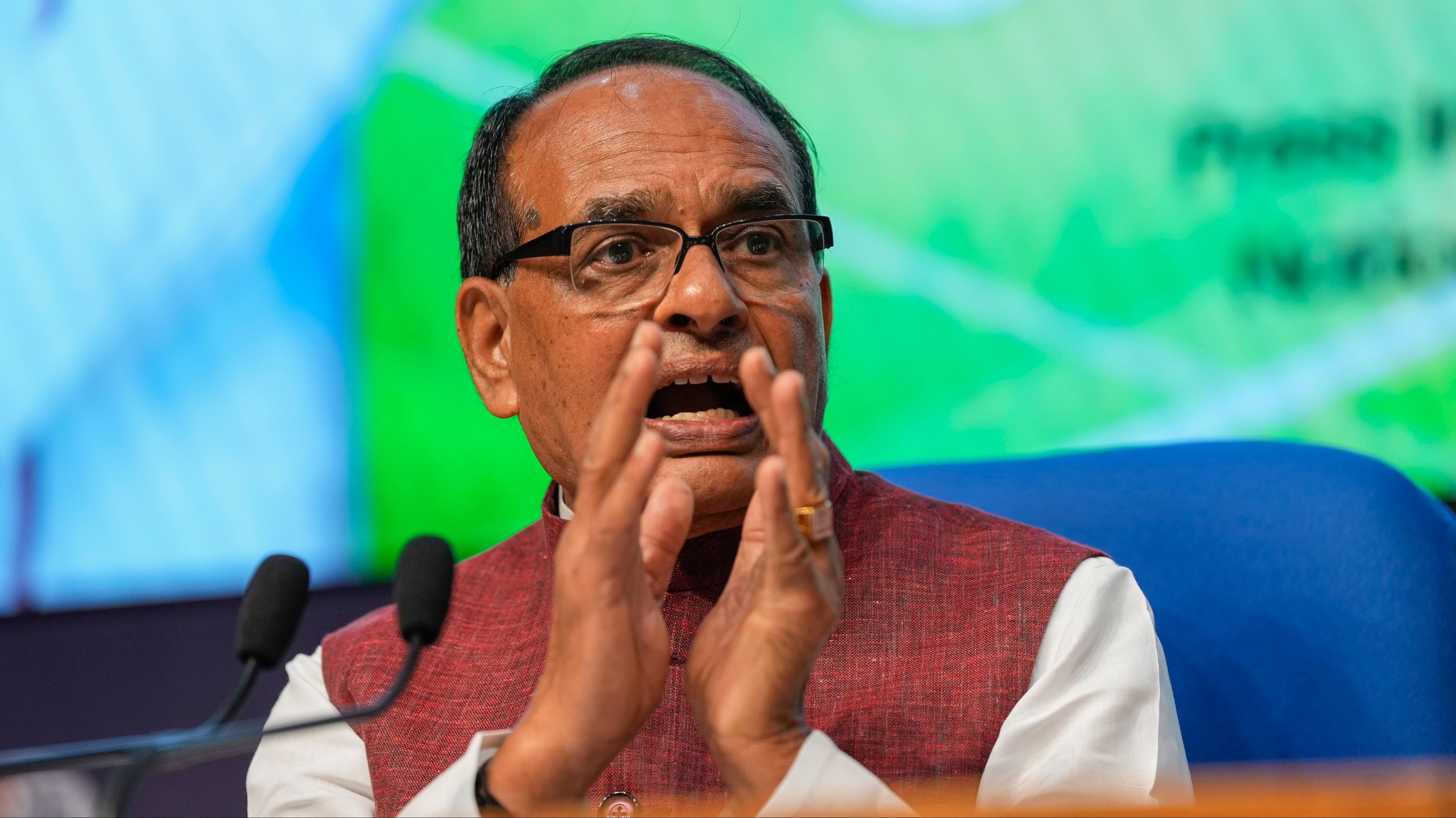 <div class="paragraphs"><p>New Delhi: Union Minister for Agriculture &amp; Farmers Welfare Shivraj Singh Chouhan addresses a press conference on achievements of the first 100 days of the ministry during Prime Minister Narendra Modi's third term, in New Delhi, Thursday, Sept. 19, 2024. </p></div>