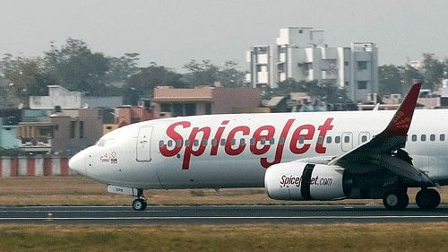 <div class="paragraphs"><p>A SpiceJet aircraft.</p></div>