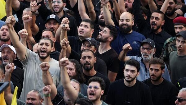 <div class="paragraphs"><p>Funeral of people who were killed following pager detonations across Lebanon on Tuesday, in Beirut suburbs.</p></div>