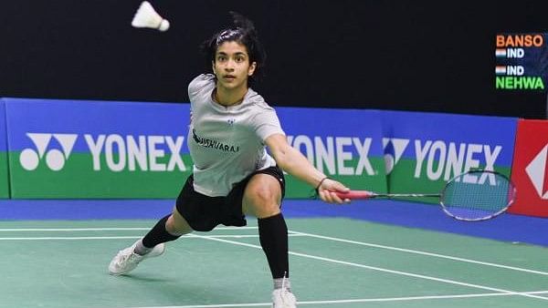 <div class="paragraphs"><p>Badminton player Malvika Bansod.&nbsp;</p></div>