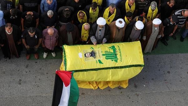 <div class="paragraphs"><p>Funeral of Hezbollah member Ali Mohamed Chalbi in Kfar Melki</p></div>