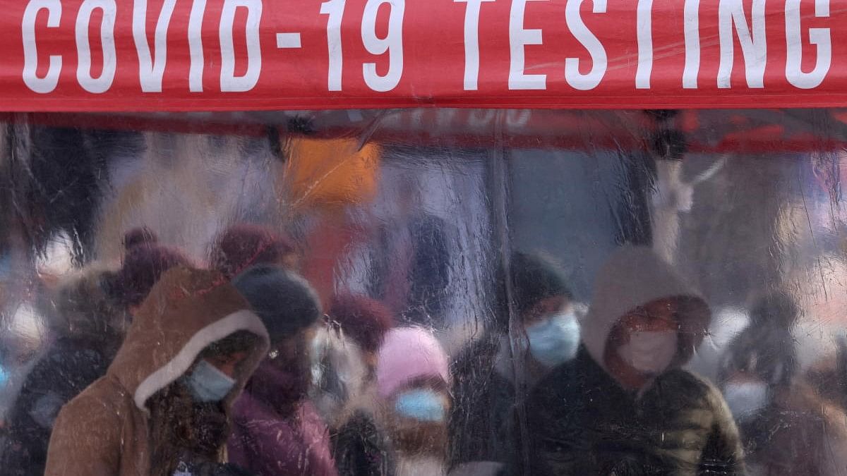 <div class="paragraphs"><p>People queue to be tested for coronavirus in New York. (Representative image)</p></div>