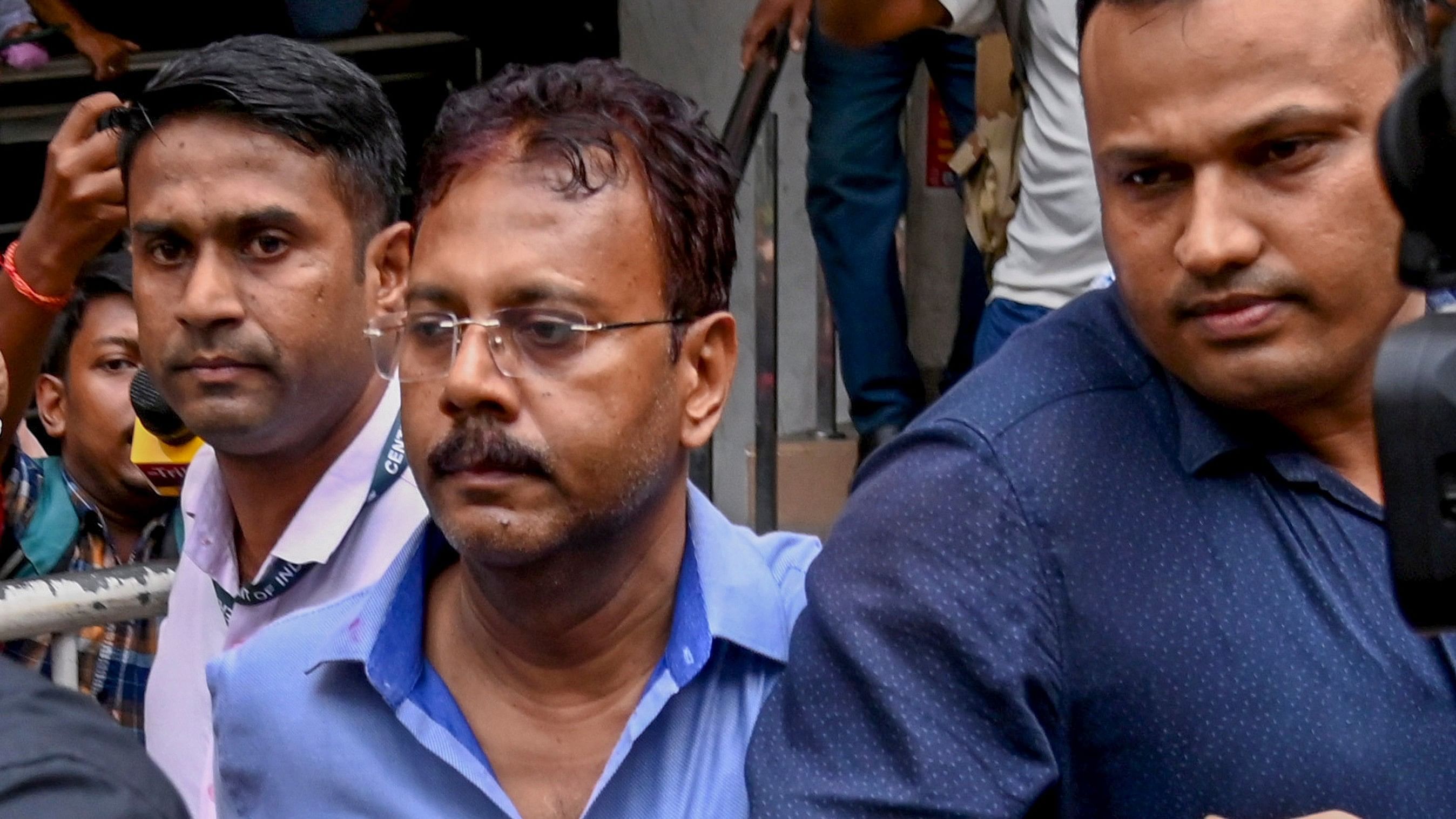 <div class="paragraphs"><p>CBI officials produce the former principal of RG Kar Medical College and Hospital Sandip Ghosh, arrested in connection with the alleged financial misconduct at the establishment, at a City court in Kolkata.</p></div>