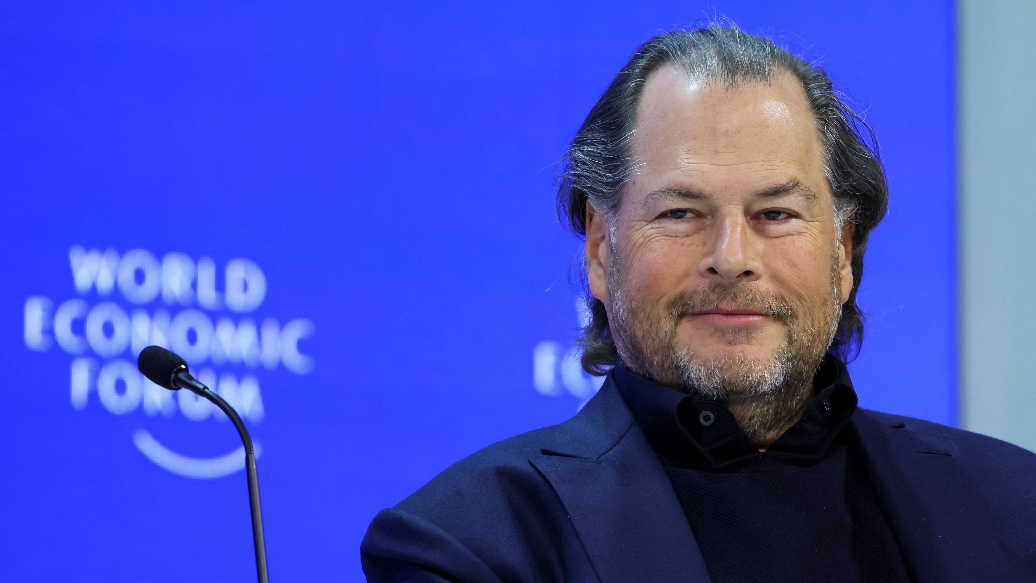 <div class="paragraphs"><p>Chairman and CEO of Salesforce Marc R Benioff.</p></div>