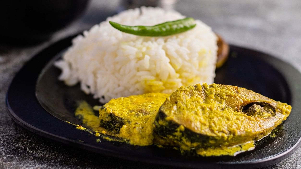 <div class="paragraphs"><p>A photo showing a piece of hilsa served with rice.</p></div>