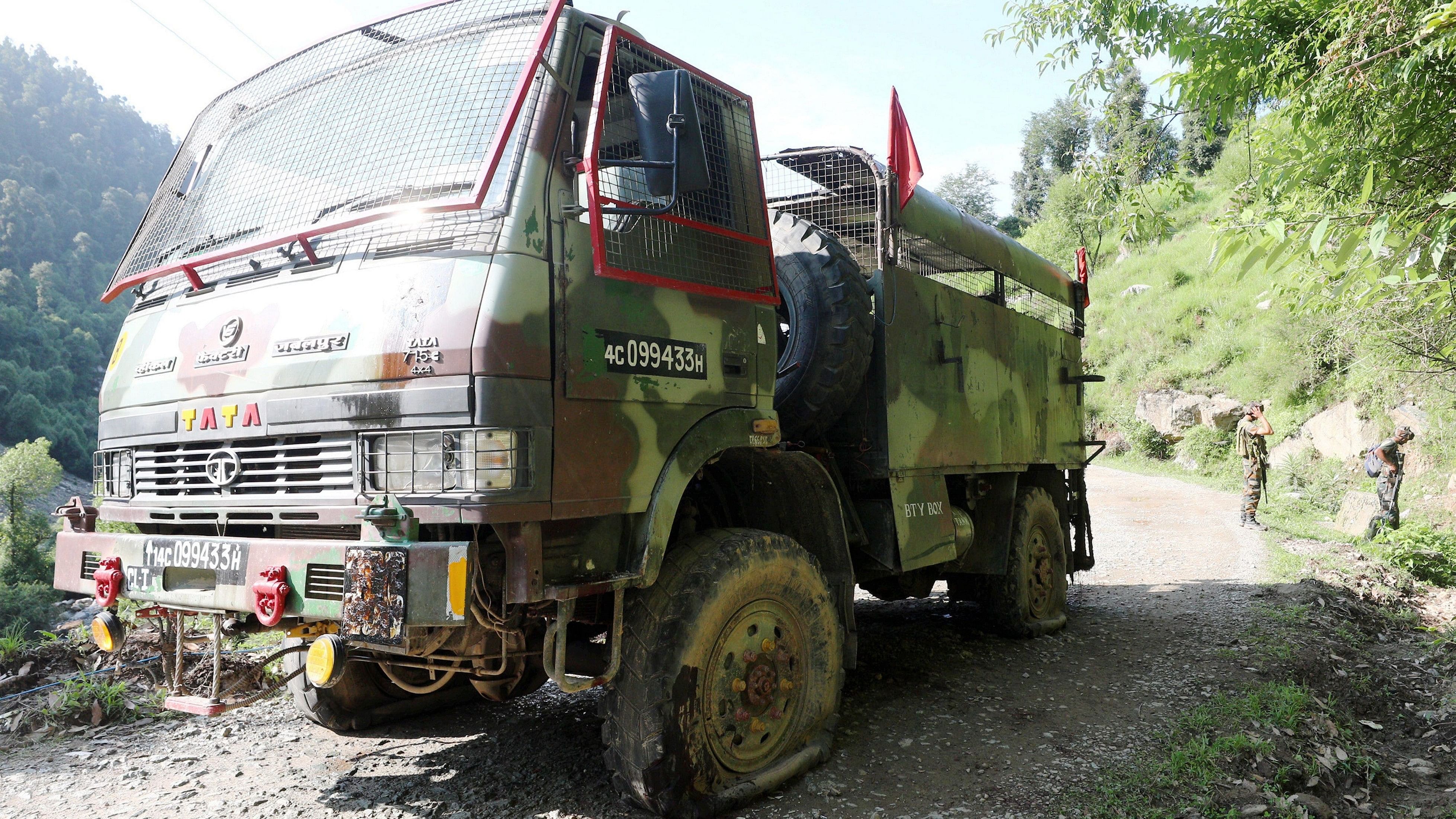 <div class="paragraphs"><p>Representative image of an Indian Army vehicle.</p></div>