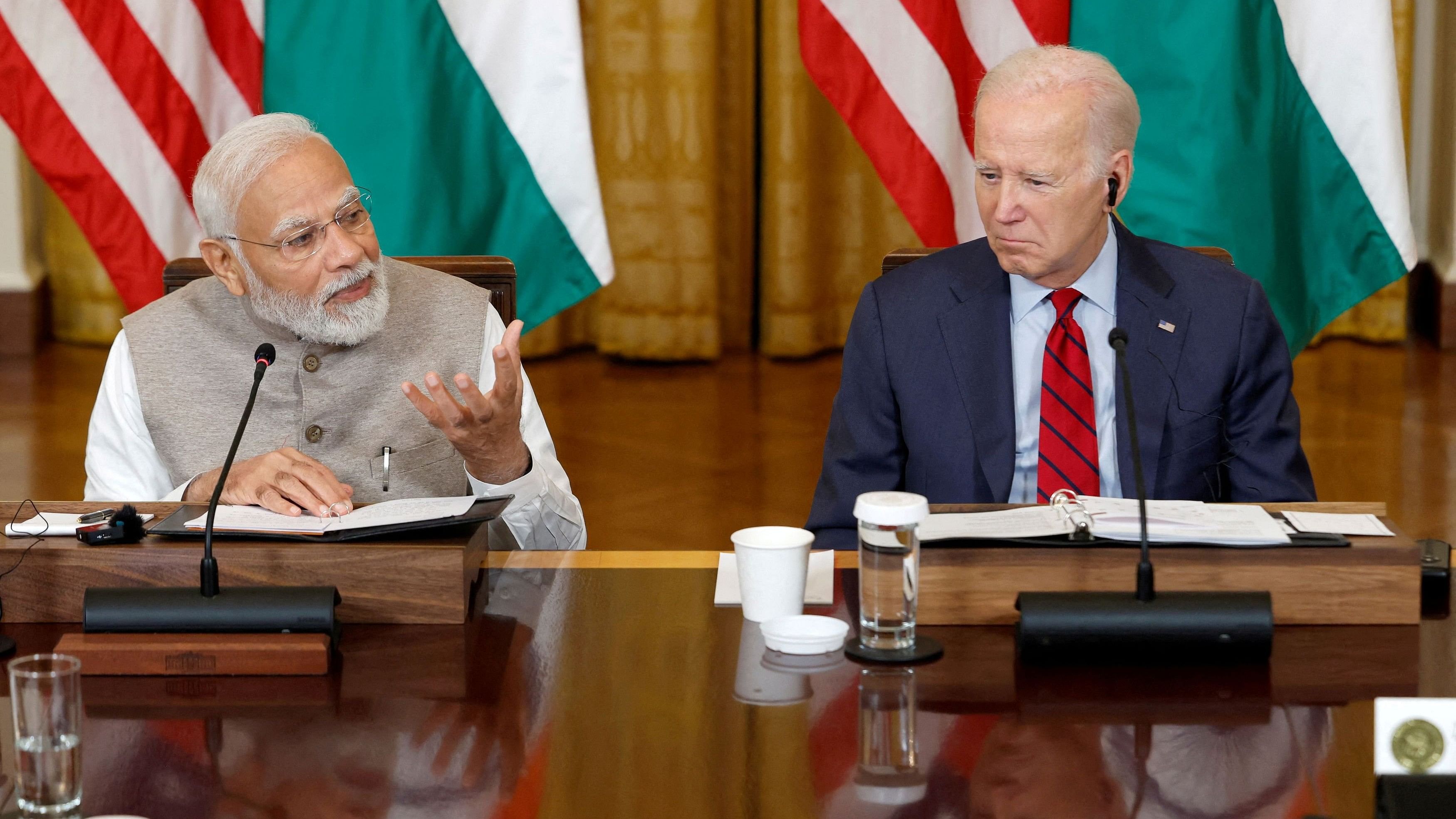 <div class="paragraphs"><p>US President Joe Biden and India's Prime Minister Narendra Modi </p></div>