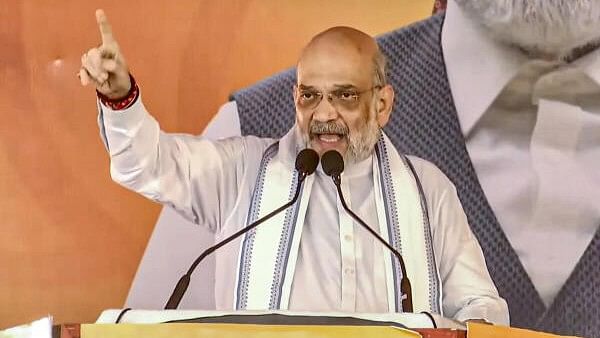 <div class="paragraphs"><p>Amit Shah addresses rally in J&amp;K.&nbsp;</p></div>