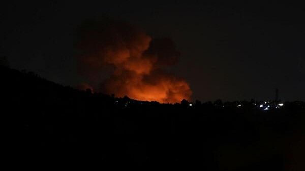 <div class="paragraphs"><p>Smoke billows over southern Lebanon following Israeli strikes, amid ongoing cross-border hostilities between Hezbollah and Israeli forces, as pictured from Marjayoun, near the border with Israel.</p></div>