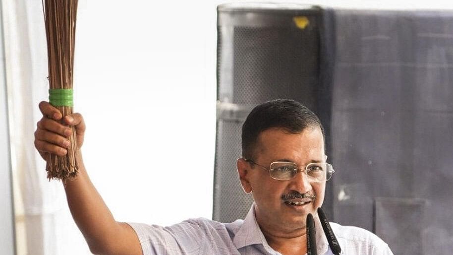 <div class="paragraphs"><p>AAP National Convenor Arvind Kejriwal during 'Janta Ki Adalat, at Jantar Mantar in New Delhi.</p></div>