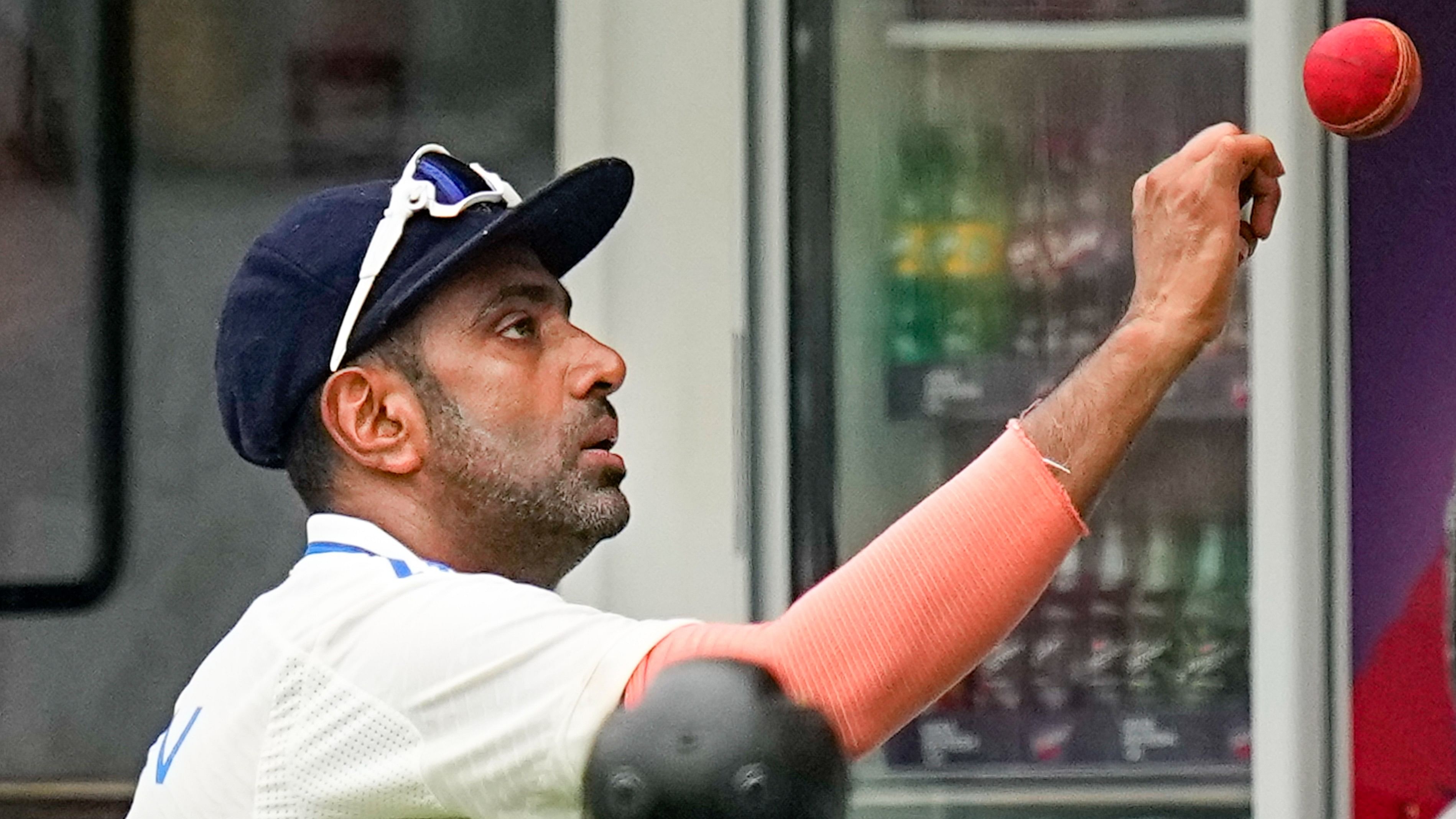 <div class="paragraphs"><p>Ravichandran Ashwin after winning the first Test cricket match against Bangladesh at M. A. Chidambaram Stadium, in Chennai, Sunday.</p></div>