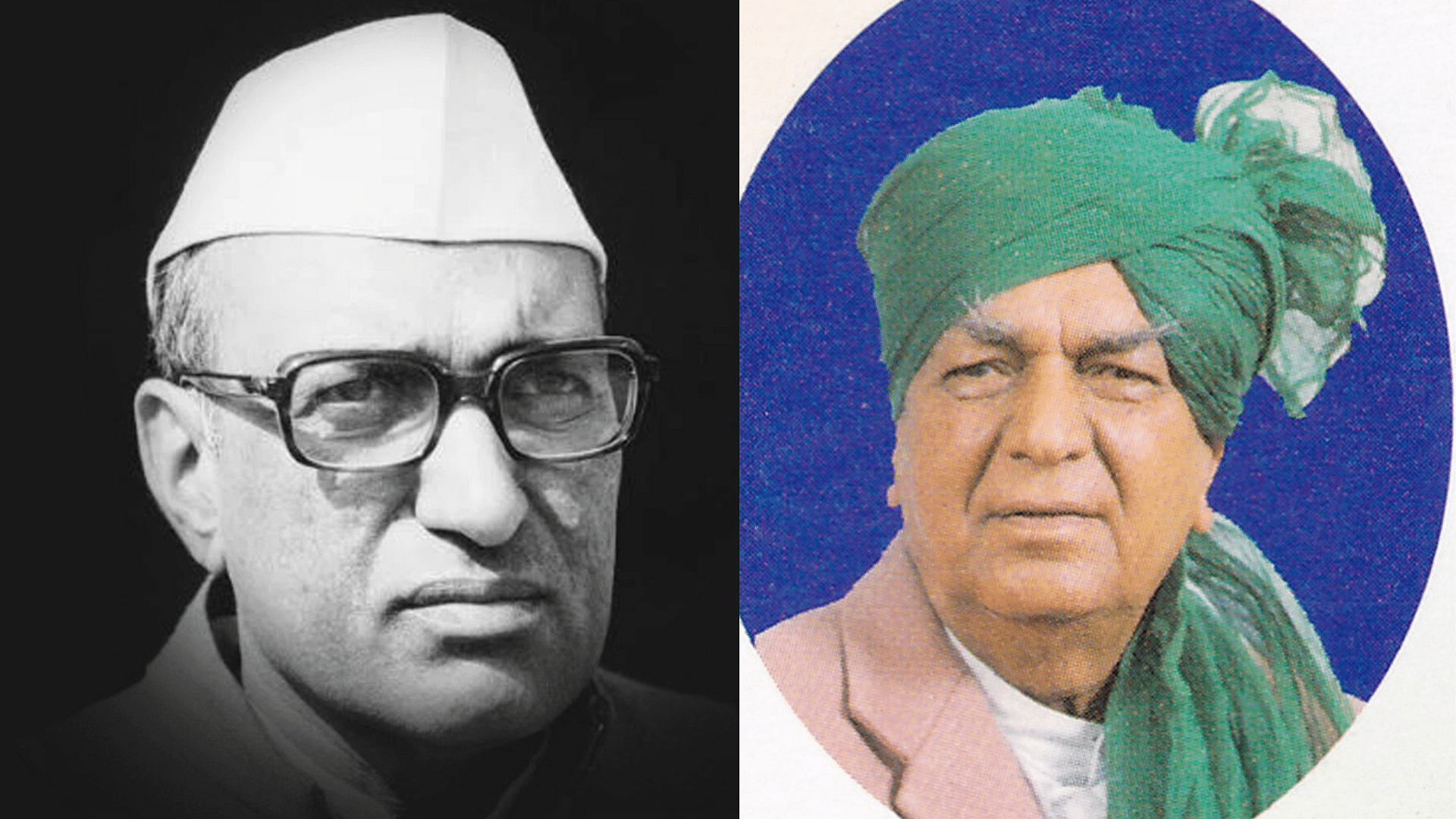 <div class="paragraphs"><p>Bansi Lal Legha (L), Devi Lal.</p></div>