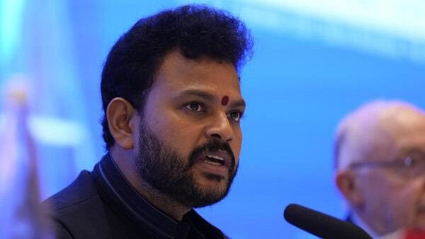 <div class="paragraphs"><p>Union Minister of Civil Aviation K Rammohan Naidu </p></div>