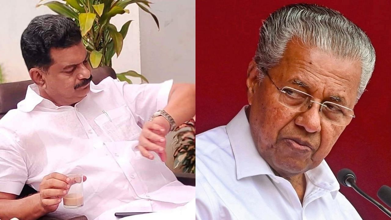 <div class="paragraphs"><p>MLA P V Anvar and&nbsp;Kerala CM Pinarayi Vijayan.</p></div>