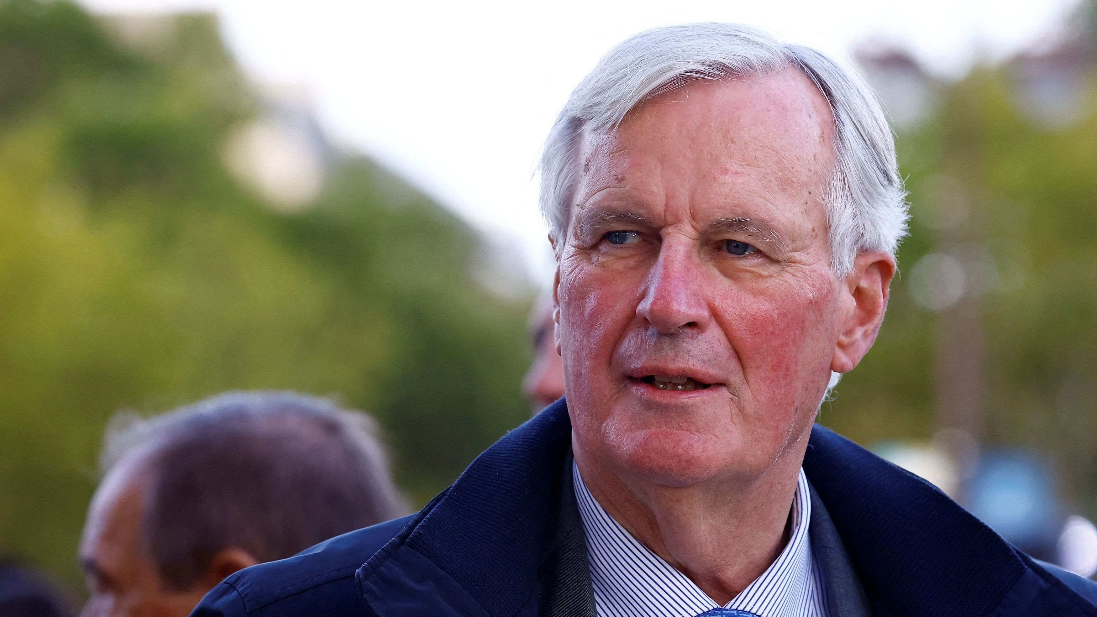 <div class="paragraphs"><p>France's Prime minister Michel Barnier  </p></div>