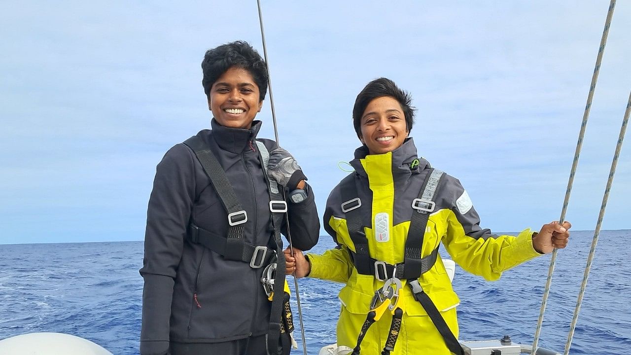 <div class="paragraphs"><p>Lieutenant Commanders Dilna K and Roopa A will start from Goa on Oct 2.</p></div>