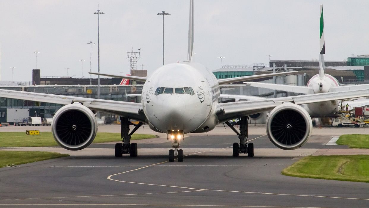 <div class="paragraphs"><p>Representative image of a plane making an emergency landing.&nbsp;</p></div>