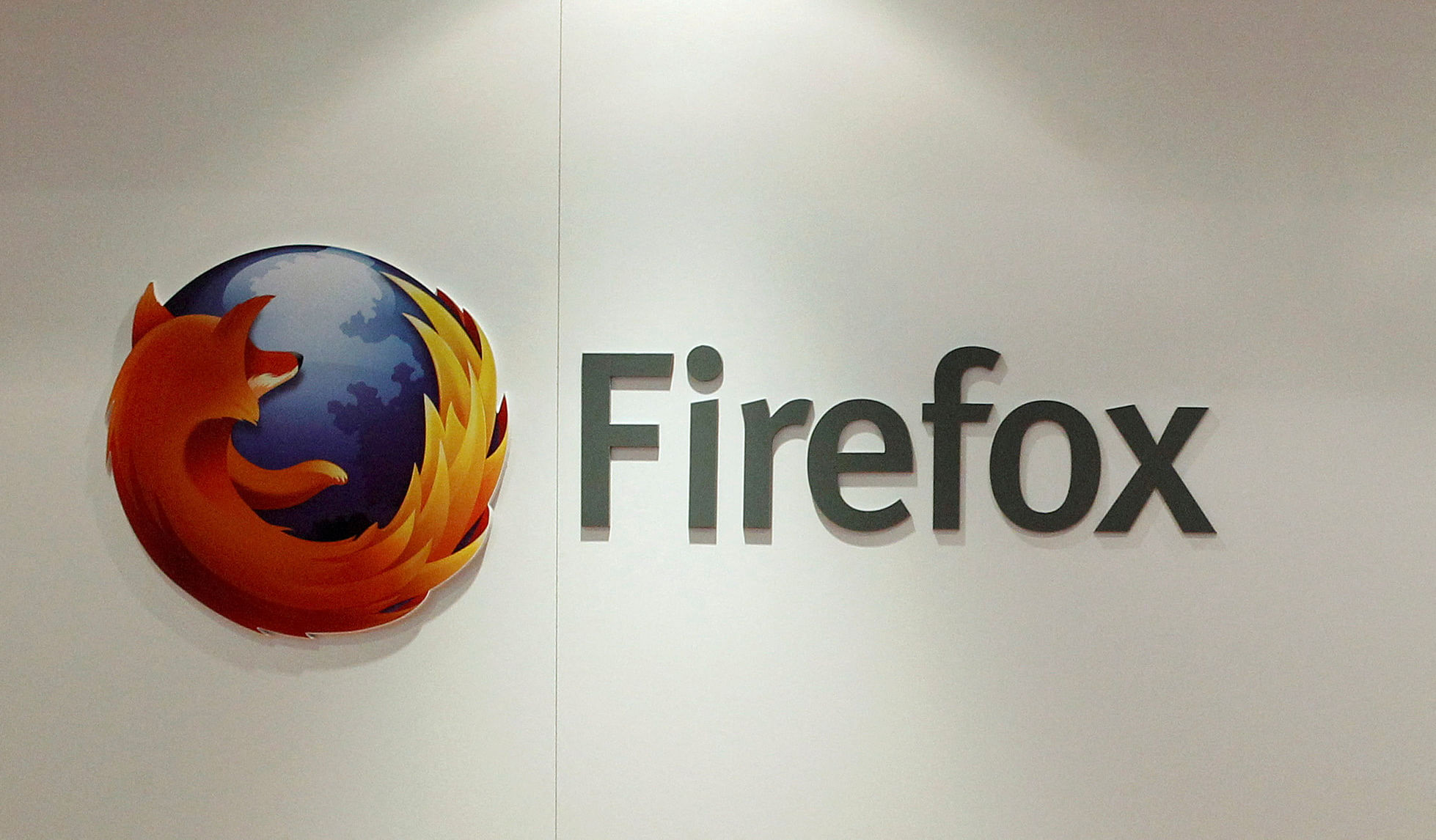 <div class="paragraphs"><p>FILE PHOTO: The Firefox logo is seen at a Mozilla stand during the Mobile World Congress in Barcelona.&nbsp;</p></div>