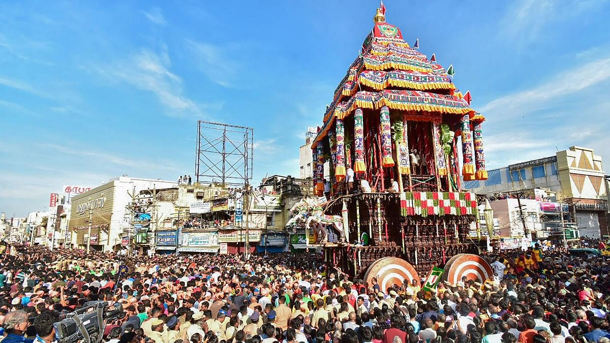 <div class="paragraphs"><p>Representative image of a temple chariot.&nbsp;</p></div>