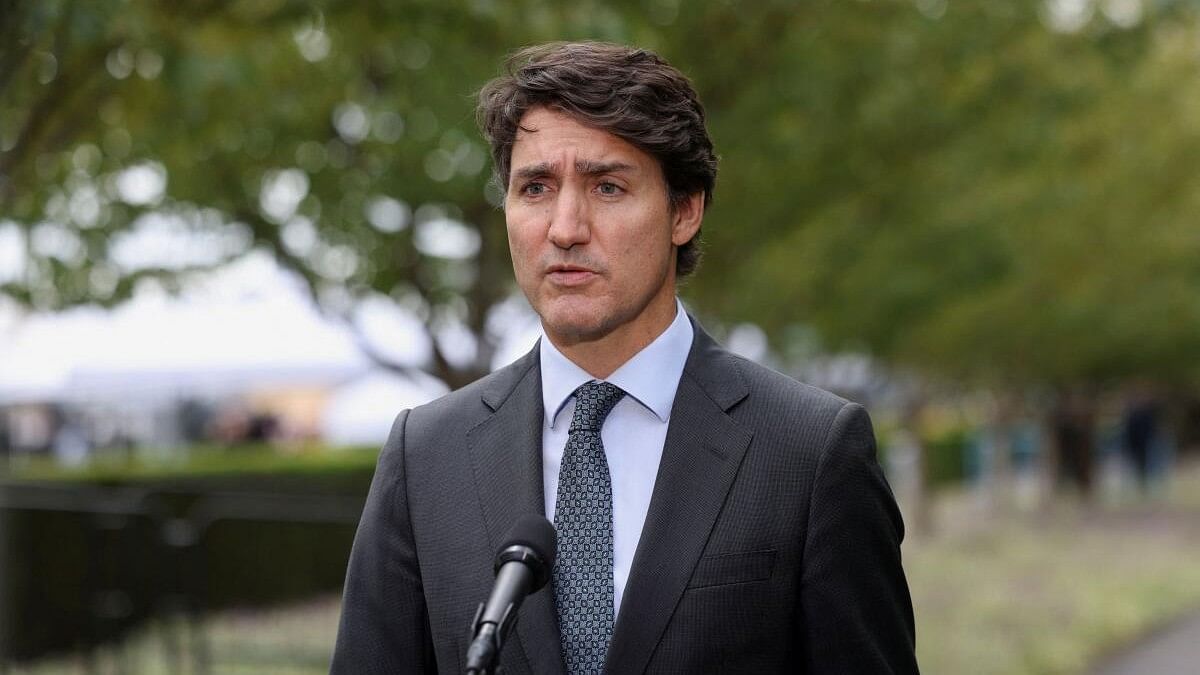 <div class="paragraphs"><p>Canadian Prime Minister Justin Trudeau speaks to the media on the sidelines of the 79th United Nations General Assembly, in New York, US, September 24, 2024.</p></div>