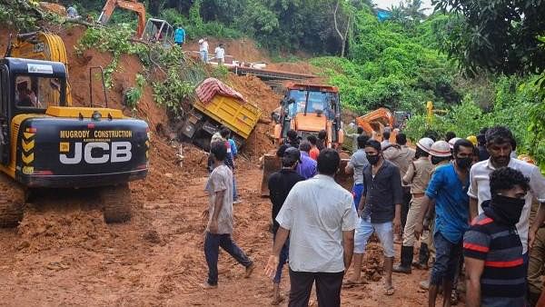 <div class="paragraphs"><p>Visuals from rescue operations after landslides in Karnataka in July, 2024.</p></div>