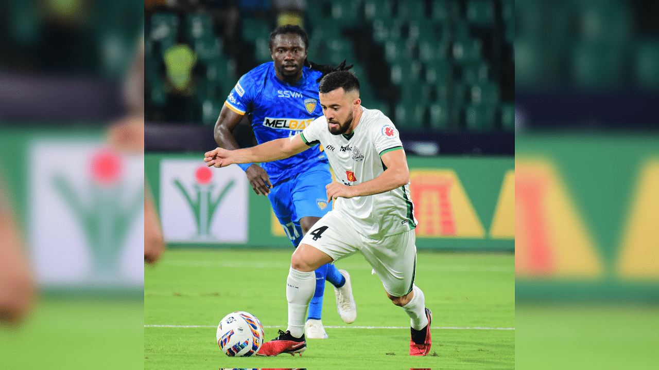 <div class="paragraphs"><p>A glimpse from the ISL match between&nbsp;Mohammedan Sporting and&nbsp;Chennaiyin FC.</p></div>