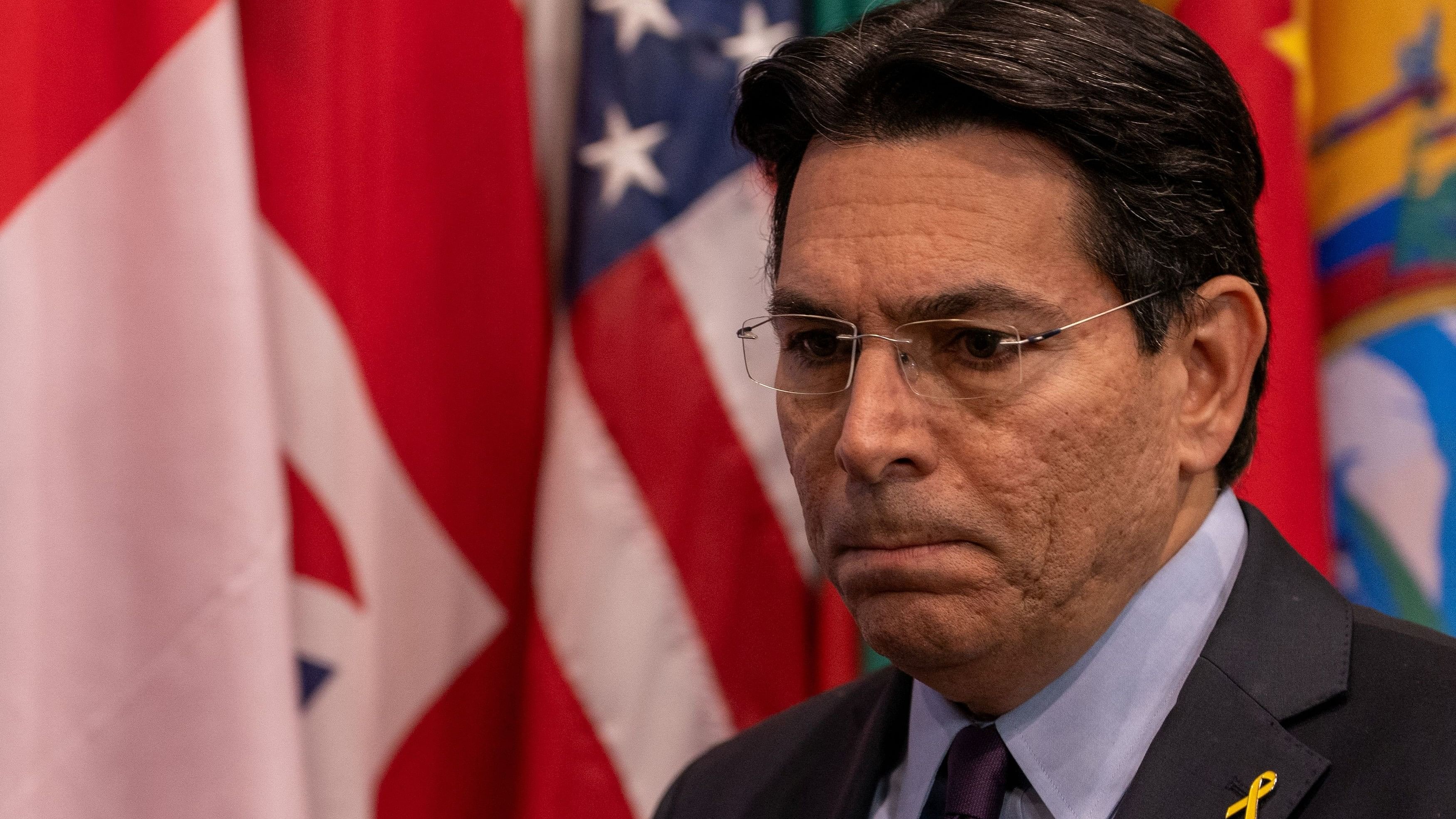 <div class="paragraphs"><p>Israel's Ambassador to the United Nations Danny Danon looks on at the U.N. headquarters in New York City.</p></div>